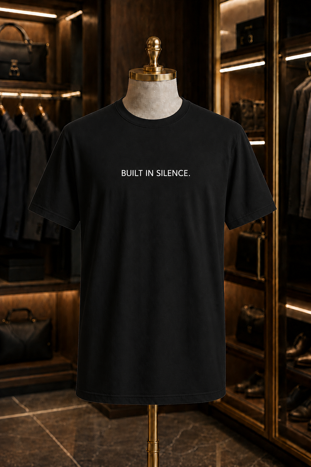 BUILT IN SILENCE TEE